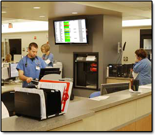 EIOBoard Kiosk in Hospitals